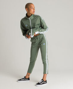 Women's green sweatpants Arena Icons