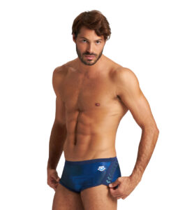Arena blue swim trunks for men